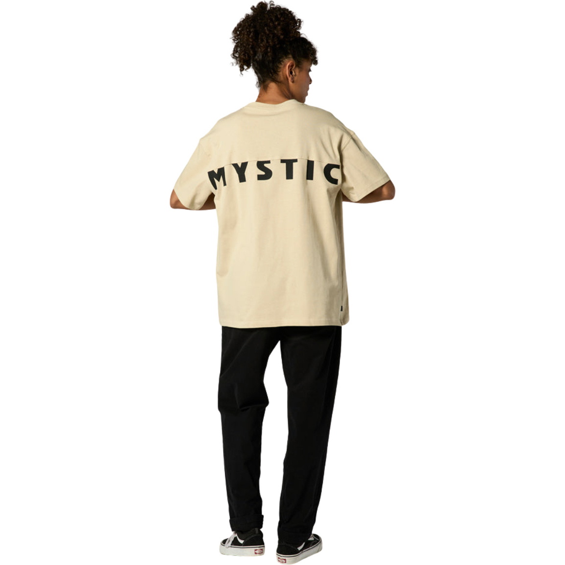 2026 Mystic Profile Tee 35105.240178 - Pale Khaki